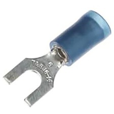 7pc STA-KON by ABB (FORMERLY T&B) RB14-6F Nylon Insulated Fork Terminal Bol