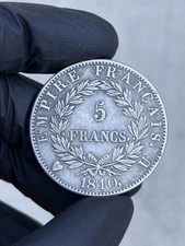 Coin 5 Francs 1810 Napoleon France