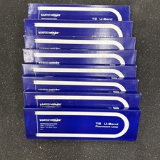 8 Pack - NEW Satco Hygrade T8 U-Bend Fluorescent Lamp 28 Watts