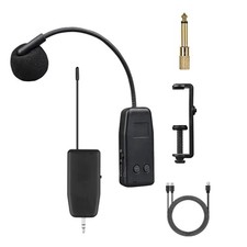 2.4G Microphone System for , , Guitar Clip-on Transmitter and Receiver, 504642