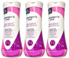 Summer's Eve Island Splash Daily Gentle Ph Balanced Feminine Wash 15oz-Pack of 3
