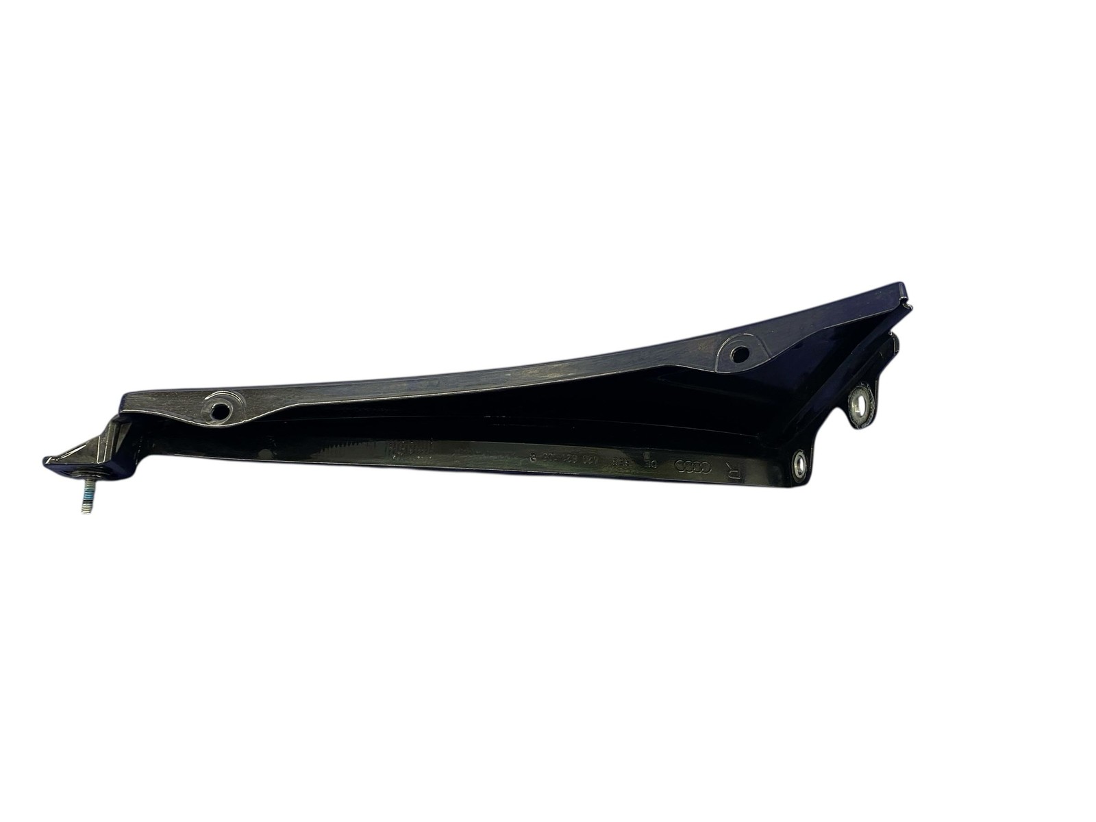 2008-2015 AUDI R8 FRONT RIGHT FENDER GARNISH TRIM PANEL PHANTOM BLACK PEARL