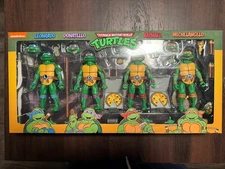 NECA Teenage Mutant Ninja Turtles Haulathon Action Figure 4 Pack 2021 New Sealed