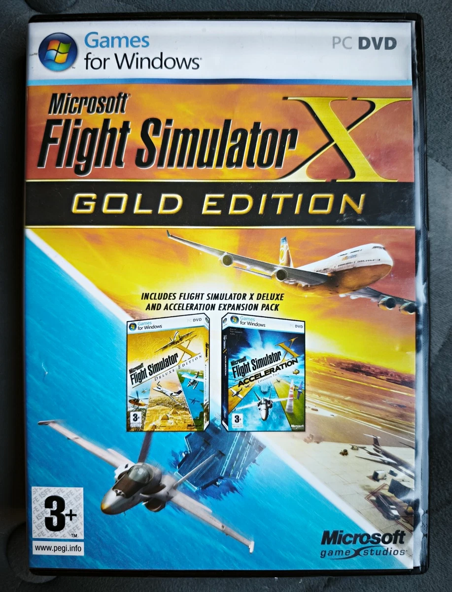 Microsoft Flight Simulator X Gold for sale | eBay UK