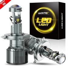 H4 100W 50000LM Mini Bi-LED Projector Lens Hi/Lo Beam Bulb Headlight Retrofit US
