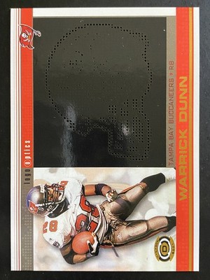 Warrick Dunn 2001 Pacific Dynagon Logo Optics /499 Tampa Bay Buccaneers #18