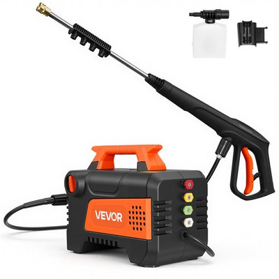 #ad VEVOR Electric Pressure Washer 1958 PSI 2.5 GPM Portable 4 Nozzles for Patio $229.99