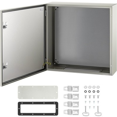 24x24x8in Wall Mountable Waterproof Enclosure for Wiring Systems