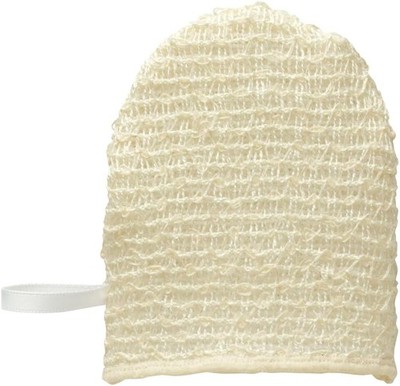 Silk Face Mitten 100% Natural | Exfoliating Facial Puff for Sensitive Skin, Dry