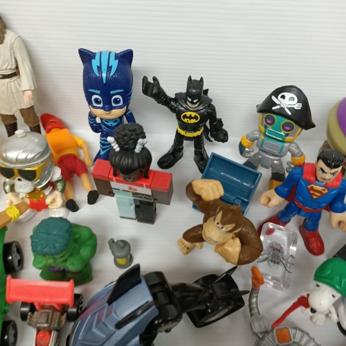 Bulk Bundle Boys Toy Lot Mixed Cars Figurines Batman Paw Patrol PJ Masks TMNT - Picture 11 of 18