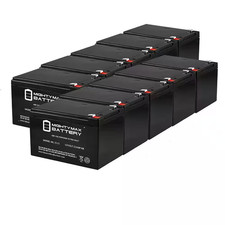12-Volt 12AH Battery Replaces Uberscoot 1000W Electric Scooter-10 Pack