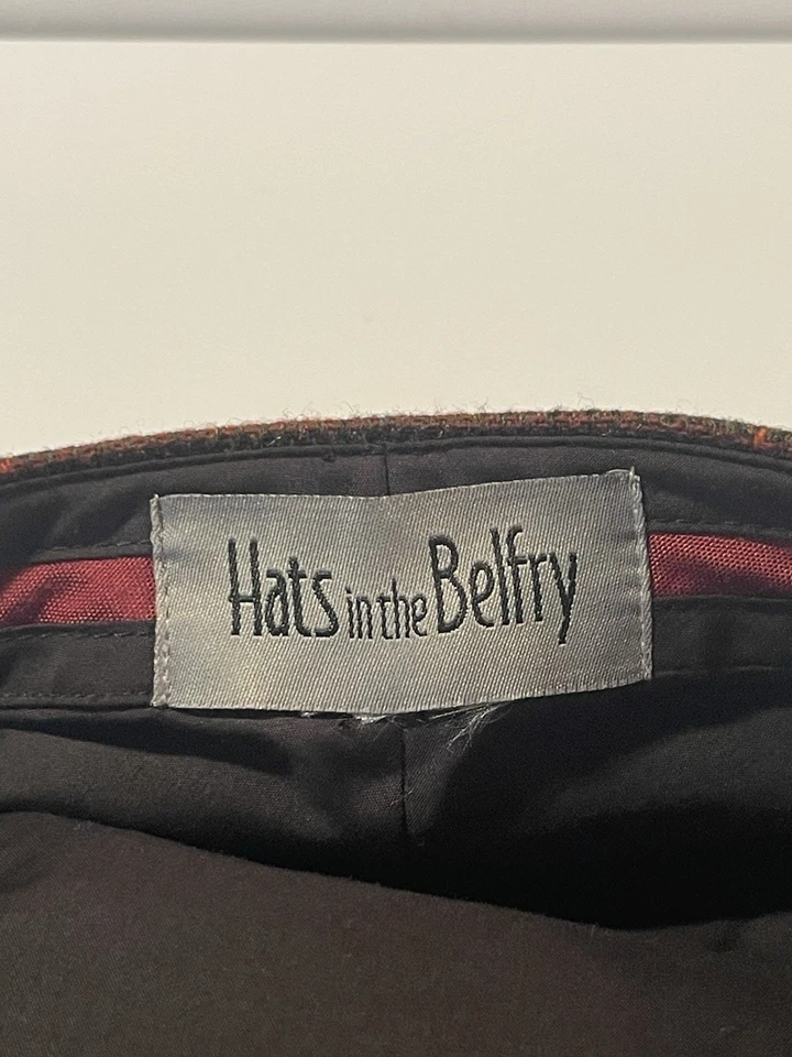 Sombrero plano de lana Hats in the Belfry L marrón para hombre Foto 3 de 4