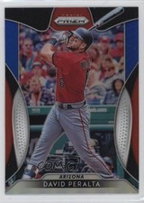 2019 Panini Prizm Red White & Blue Prizm David Peralta #57 14x1
