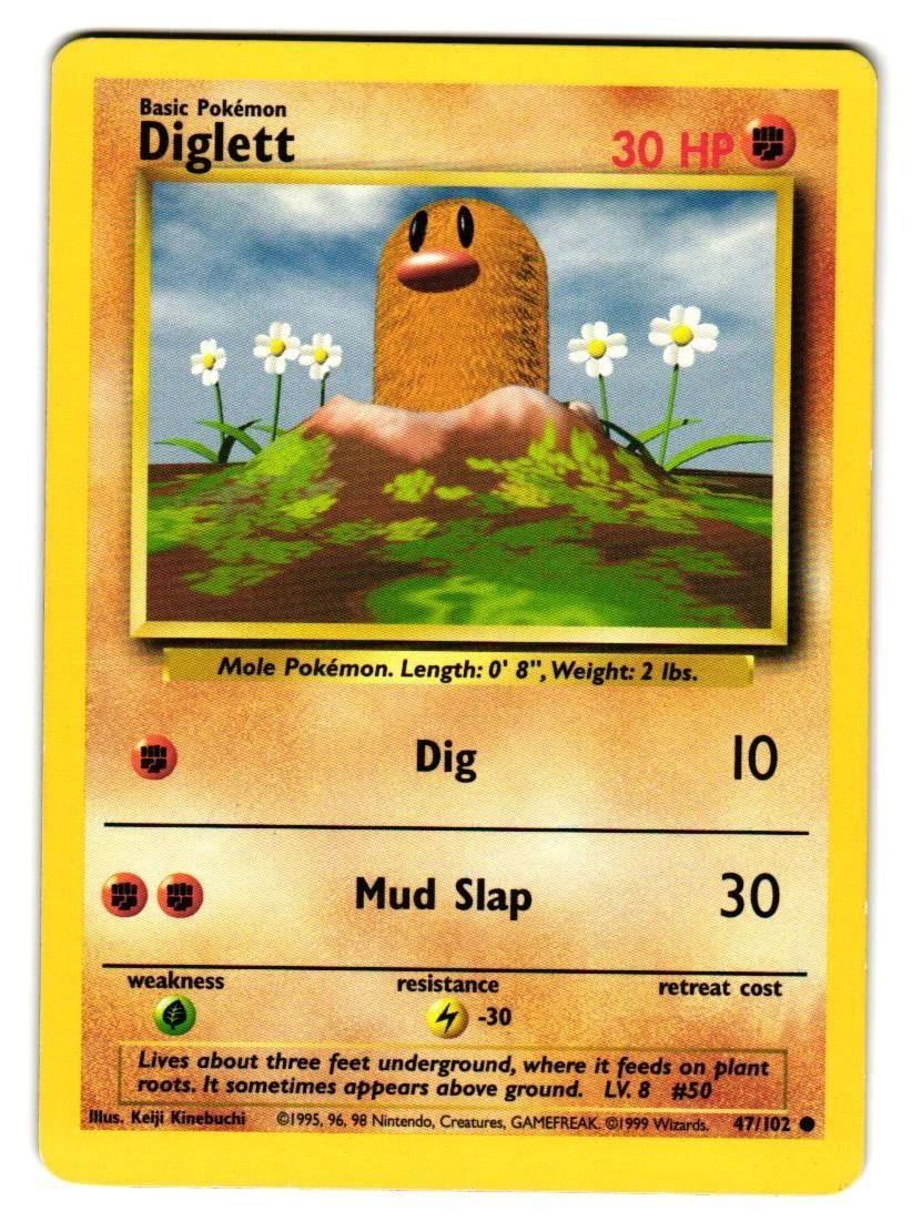 25+ Diglett Pokemon Card for sale | Updated Oct 2026