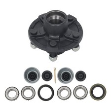 5 on 4.5 Trailer Hub and Bearing Kit for 2000 lbs 1 or 1-1/16 Spindle