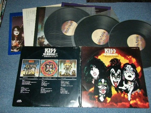 KISS Japan 1978 VIP-5504~6 3-LP+Booklet THE ORIGINAL II