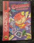 Cosmic Spacehead (Sega Genesis, 1993) - Tested - CIB