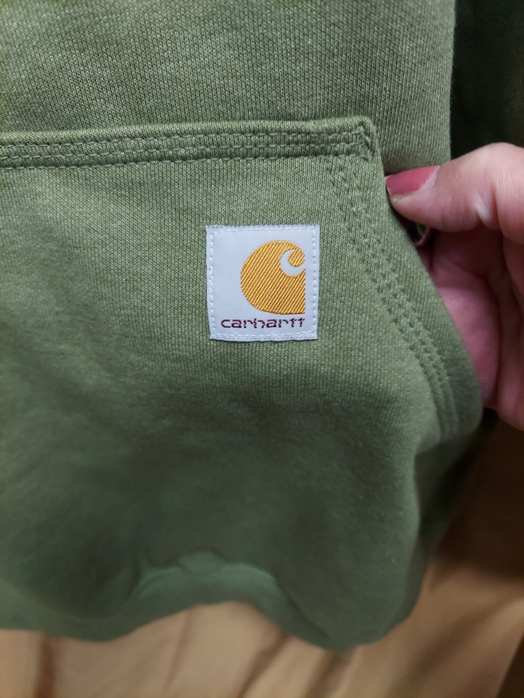  MEN'S L- CARHARTT MIDWEIGHT LOOSE FIT GRAPHIC HOODIE thumbnail 6