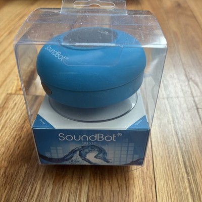 SoundBot SB510 Splash Resistant Wireless Speaker (blue) SEALED NEW