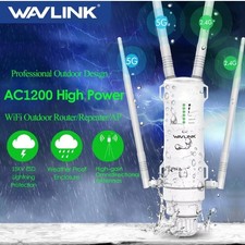Wavlink Dual Band Outdoor WiFi Range Extender Booster Repeater 1200Mbps AC1200