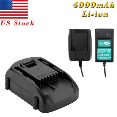 For Worx WA3512.1 WA3512 Rockwell RW9161 WA3525 18V 4.0Ah Li-ion Battery/Charger
