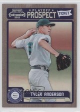 2011 Playoff Contenders Prospect Tickets 33/99 Tyler Anderson #RT29 7ti