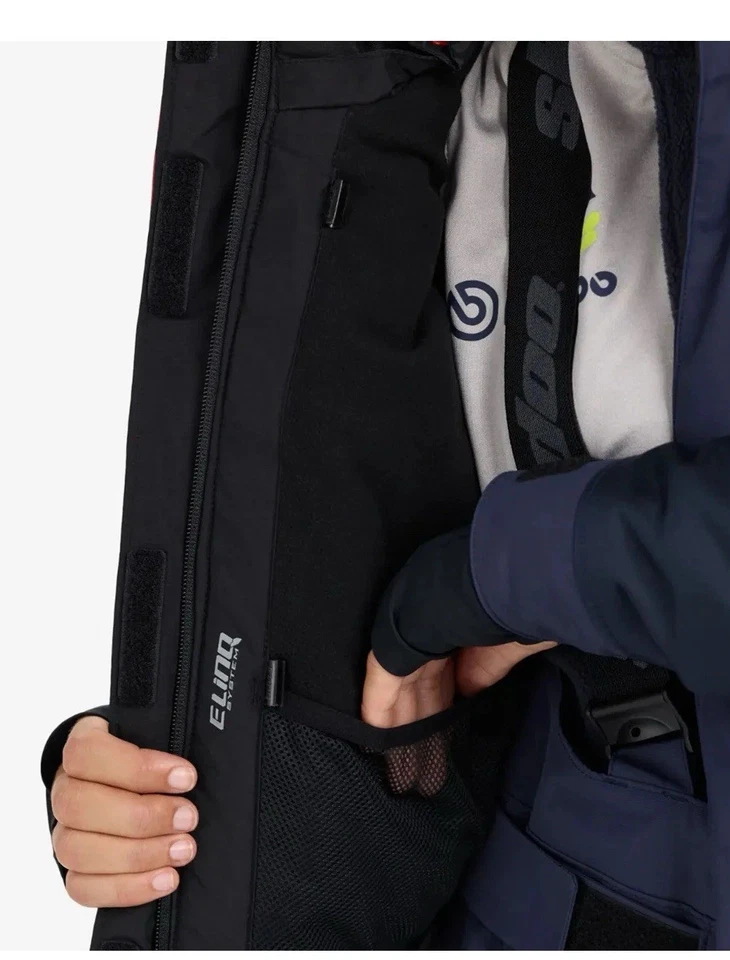 Ski-Doo Snowmobile 440945 Women  X-Team 100% Waterproof Jacket,Med Dark Navy G2 - Image 4 of 4