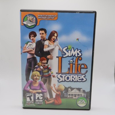 The Sims Life Stories PC DVD-ROM 2006 EA Simulation Game Laptop Friendly