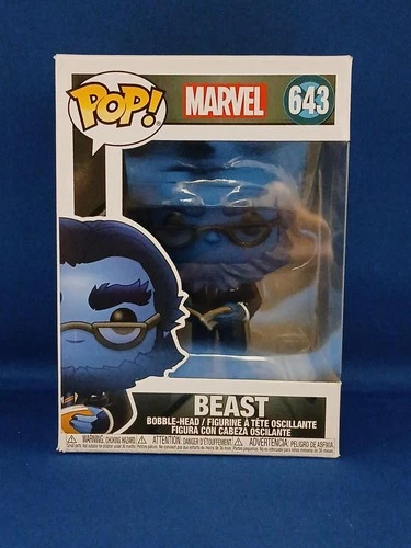 Funko Pop! Marvel X-Men Beast #643  Vaulted/Retired VISIT MY EBAY STORE FOR MORE