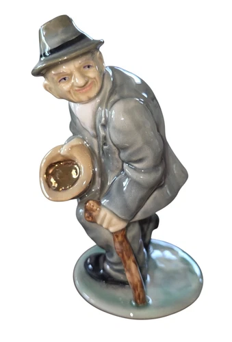 "Little Crooked Paddy" Irish Wade Porcelain Figurine By William Harper
