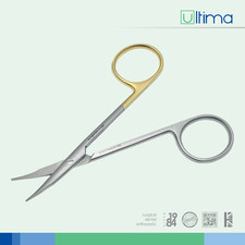 STEVENS GUM SCISSORS 11CM CURVED BLADE DENTAL SURGICAL DENTAL SUTURE ULTIMA CE