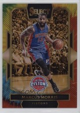 2016-17 Panini Select Courtside Tie-Dye Prizm /25 Marcus Morris #277 os8
