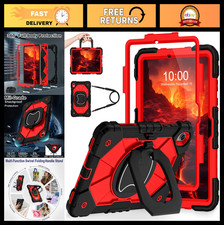 Shockproof Case for 11" Galaxy Tab S11 5G, Rotating Stand, Screen Protector, Pen