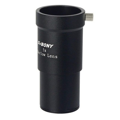 5X Barlow Lens 1.25 Inch for Astronomy Astrophotography Fully Multi-Coated