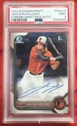 2022 BOWMAN DRAFT JACKSON HOLLIDAY CHROME DRAFT PICK AUTO Mint 9 #CDAJH