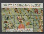 2019 Faroe Islands - Old maps  Minisheet MNH