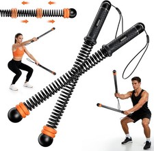 Ropeless Battle Ropes for HIIT, Cardio, Strength & Low-Impact Training Portable