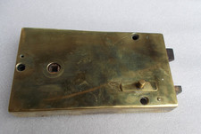 Door Rim Lock Locks latch Catch Antique Brass Georgian 597 (FREE UK POSTAGE)