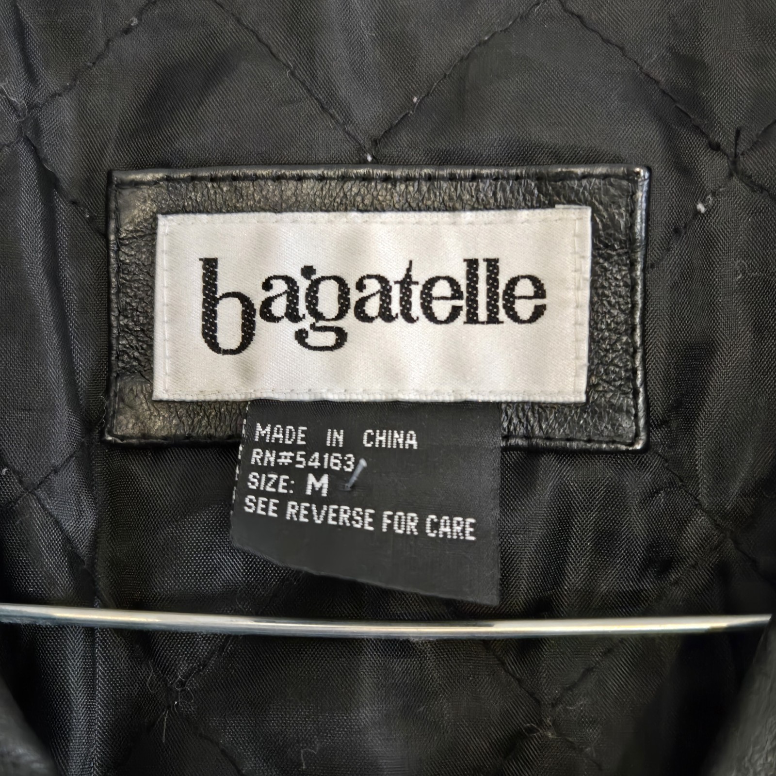 Bagatelle Leather Jacket - Button Front - Women's… - image 2