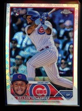 2023 Topps Chrome Logofractor Edition #82 Nelson Velazquez