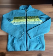 Cotopaxi Jacket Full Zip Fleece Colorblock Green Blue Unisex Kids Size Large