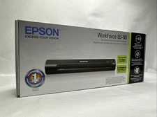 Epson ES-50 WorkForce Portable Document Scanner - Black - NEW!