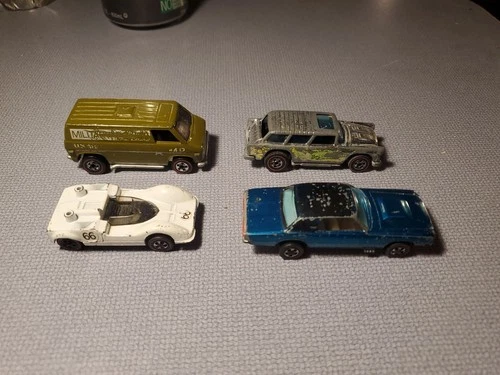 Hot Wheels Vintage Redline Lot Chaparral 2g Custom T-bird Alive 55 Supervan