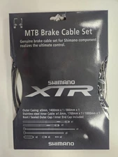 Shimano MTB Brake Cable Set, XTR - Black