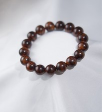 100% Authentic Chinese Huanghuali Rosewood Beads Hand Rosary Praying Bracelet