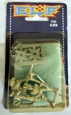 CLASSIC Warhammer Elf Warrior NIB Metal - Rare & OOP, Citadel  NOS sealed