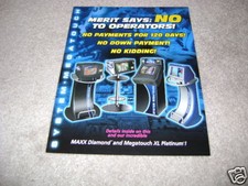 MERIT video flyer MEGATOUCH DIAMOND mega touch PLATINUM