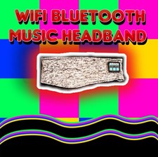 2 Wireless Bluetooth Innovative Headbands Grey Music  Workout/Travel     
