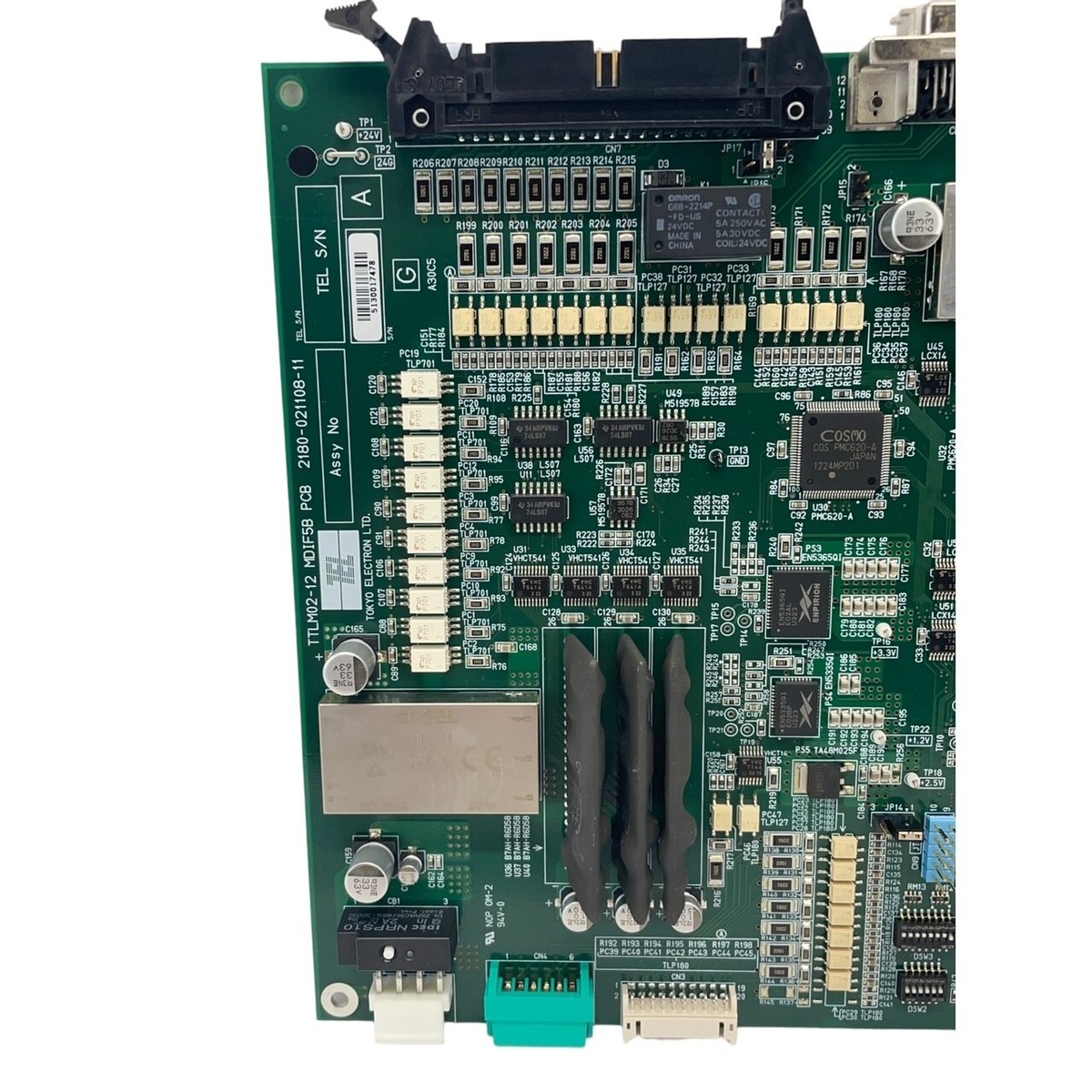 TOKYO ELECTRON TTLM02-12 MDIF5B PCB DS2180-021108-11 TEL
