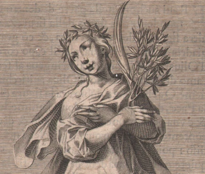 1591 Rare gravure Allégorie de la victoire vertu La pompa funerale Mythologie - Photo 1/2